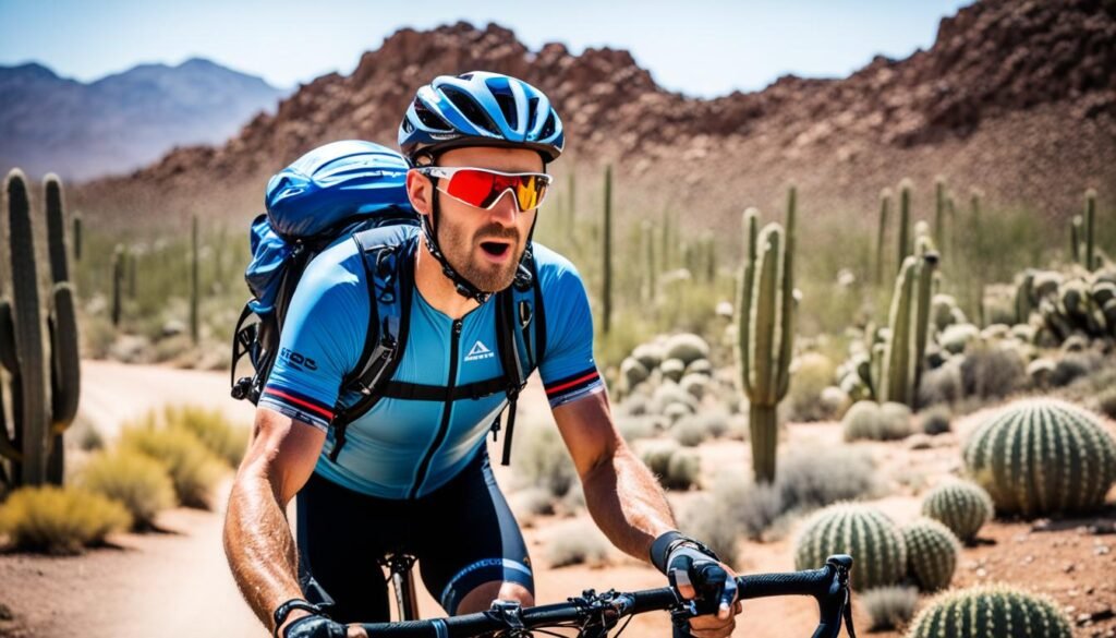 Hydration strategies for long-distance cyclists