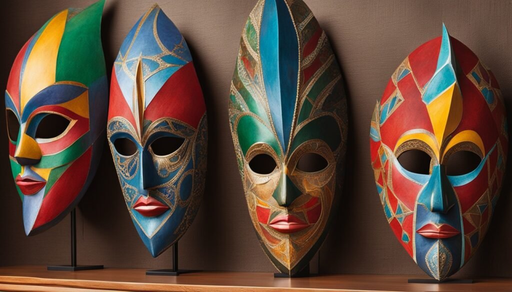 paper mache masks