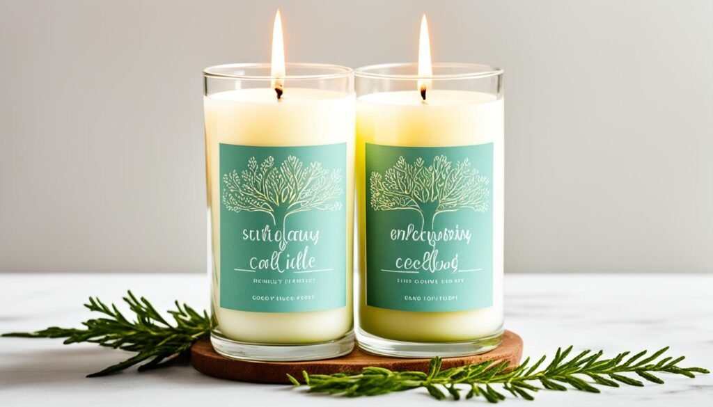 siblings gift candles