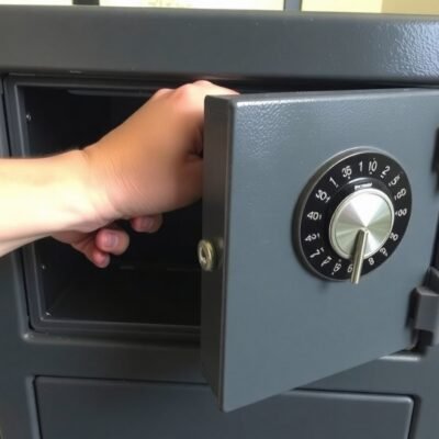 sentry safe how to open